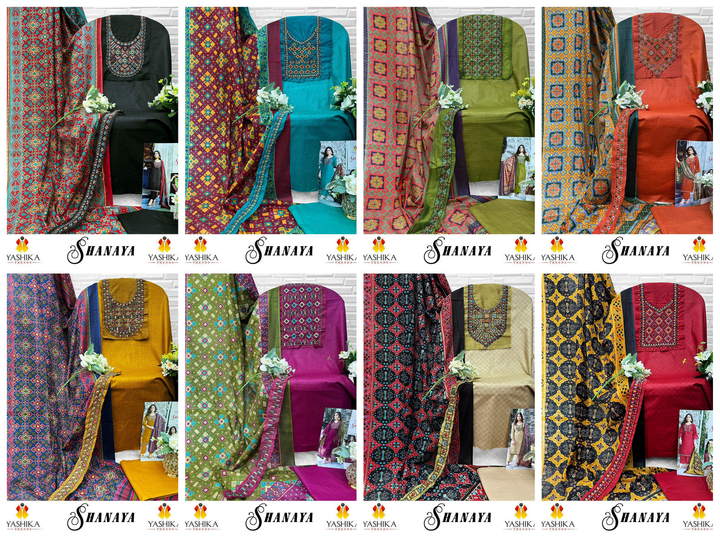 Shanaya Yashika Trends Cotton Karachi Salwar Suits Wholesale
