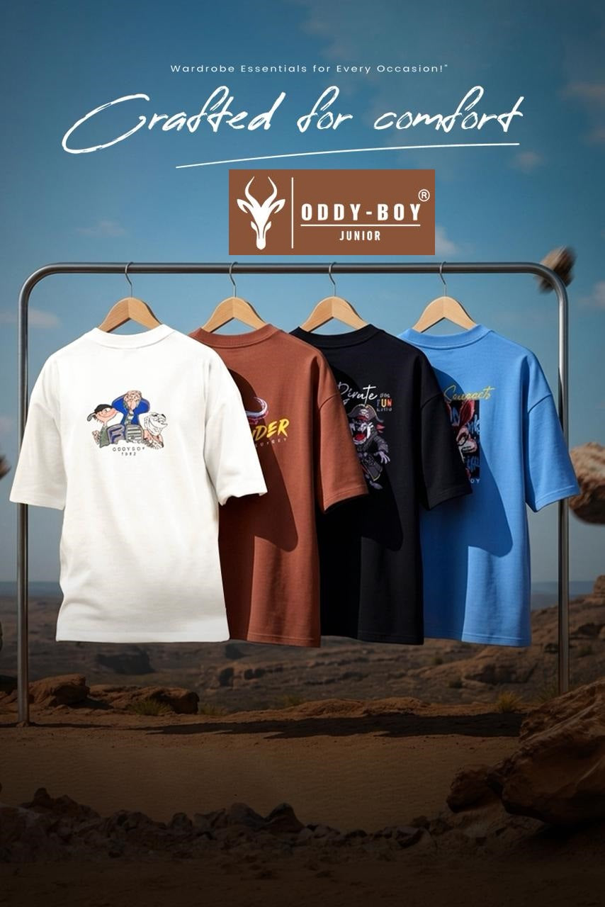 Obj 267 Ab Oddy Boy Looper Boys Tshirt Supplier Gujarat