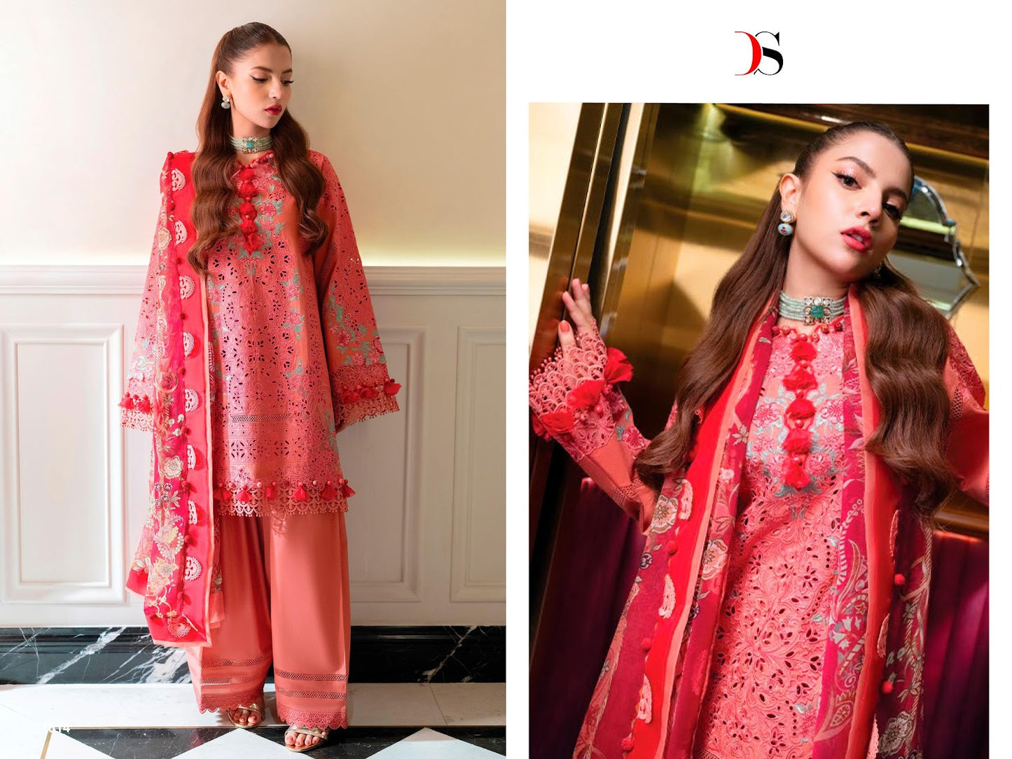 Ombre Starlet Deepsy Cotton Pakistani Salwar Suits Exporter India