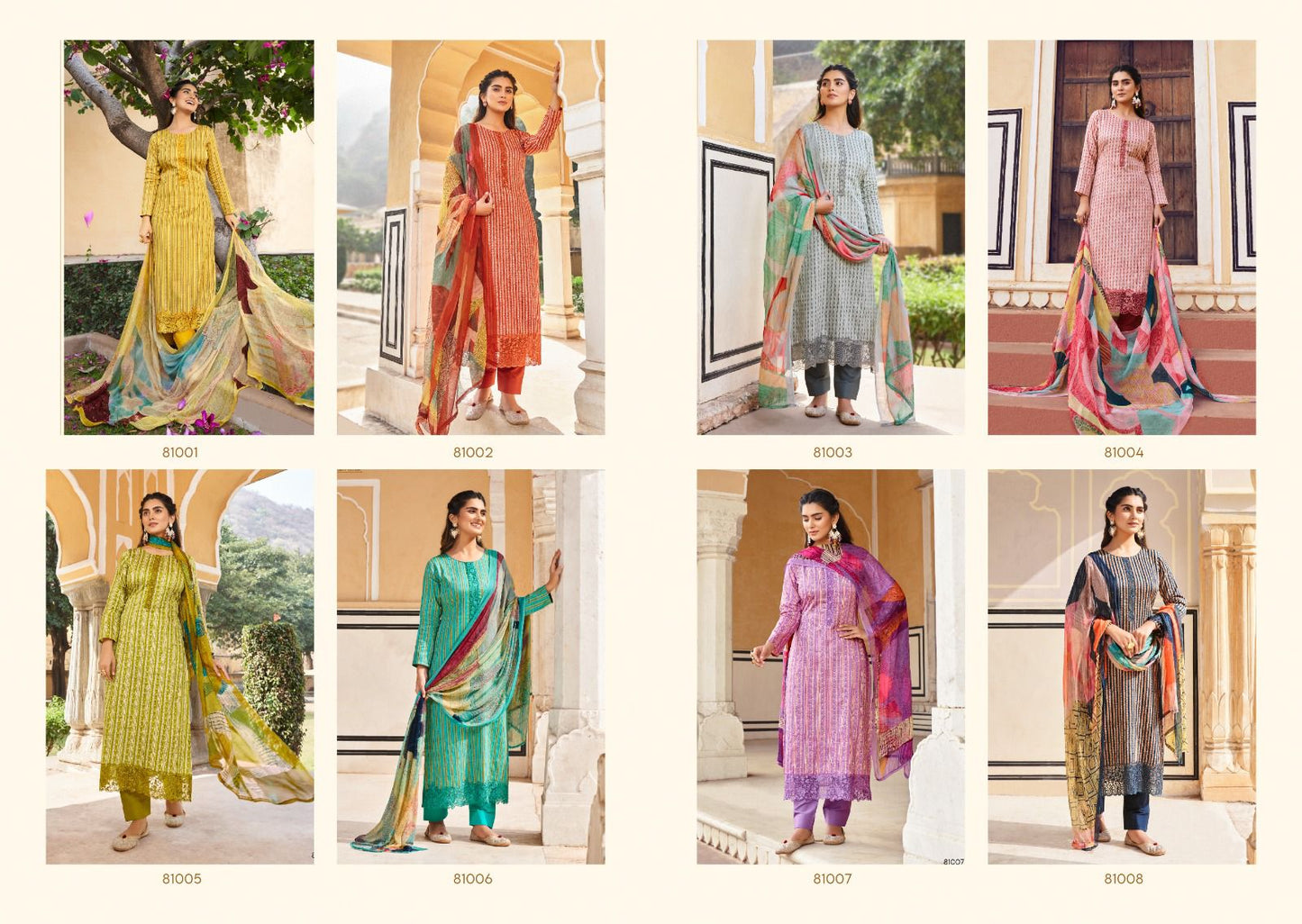 Oreo Vol 2 Rupali Jaam Cotton Pant Style Suits