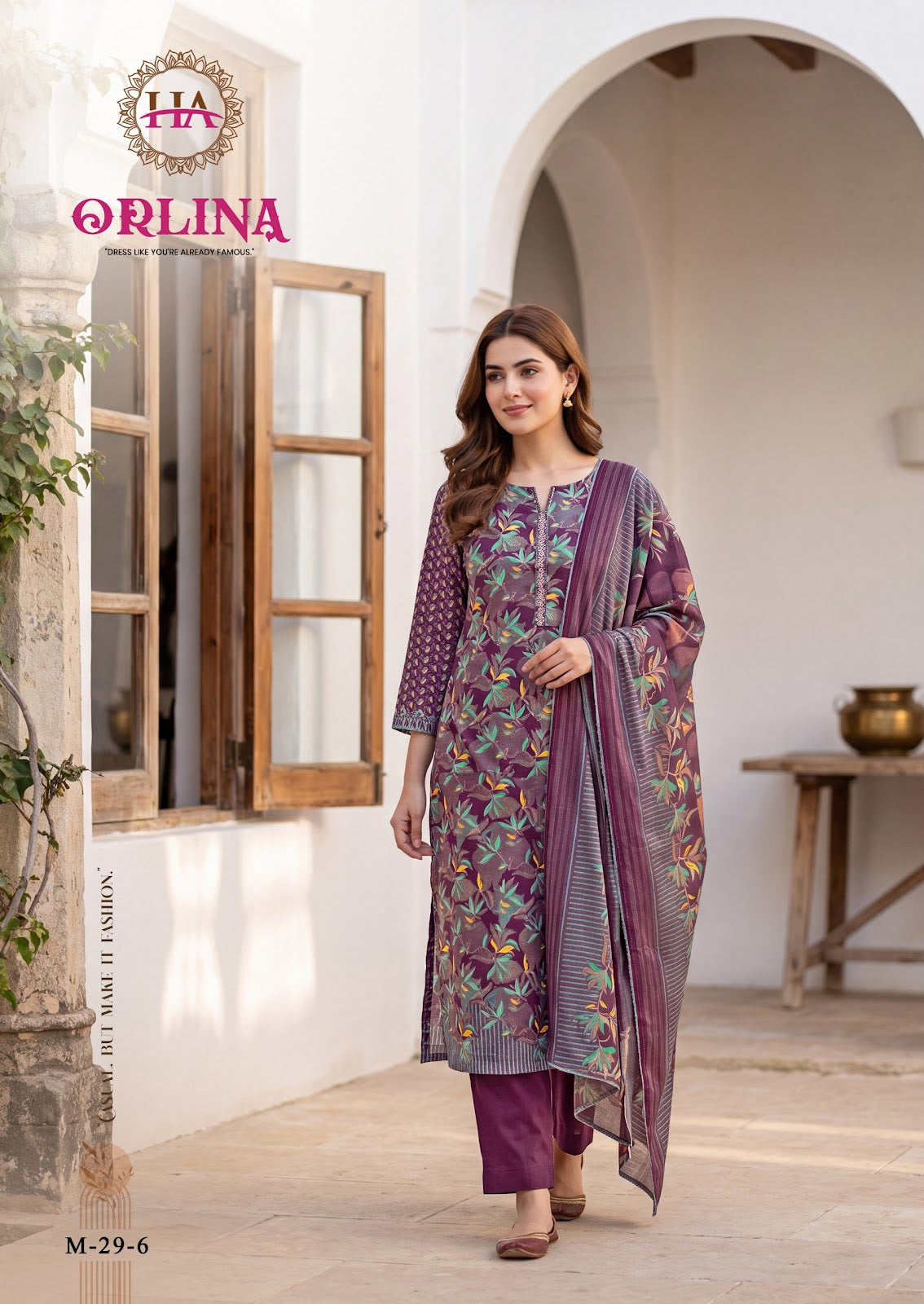Orlina Harshit Fashion Pure Zam Karachi Salwar Suits Wholesaler Ahmedabad