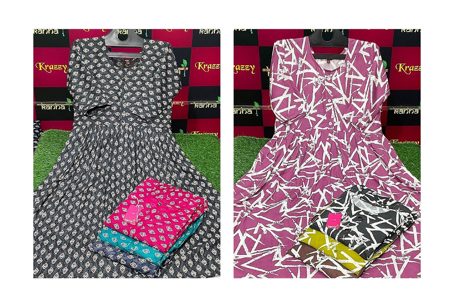 Ossm 1711 Kanha Reyon Kurti With Pocket Wholesaler India