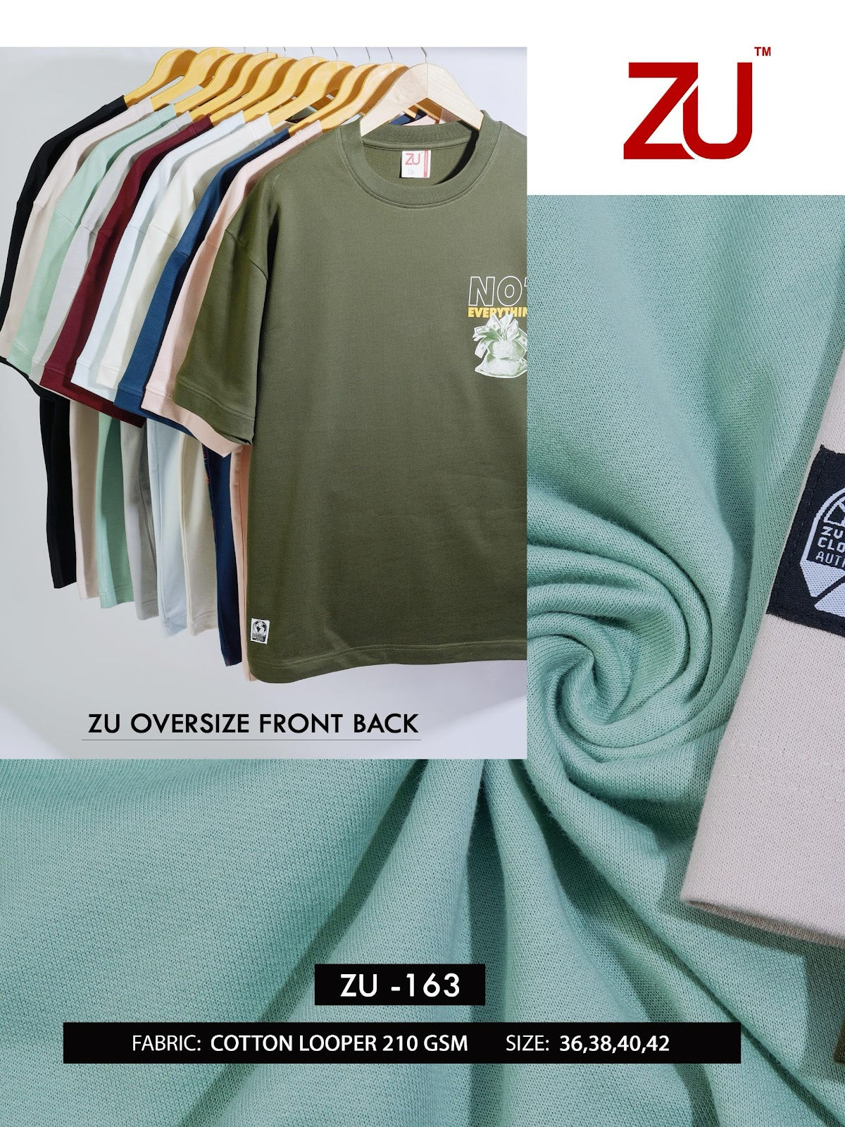 Oversize Zu 163 Zu Clothing Biowash Mens Tshirts Wholesale Rate