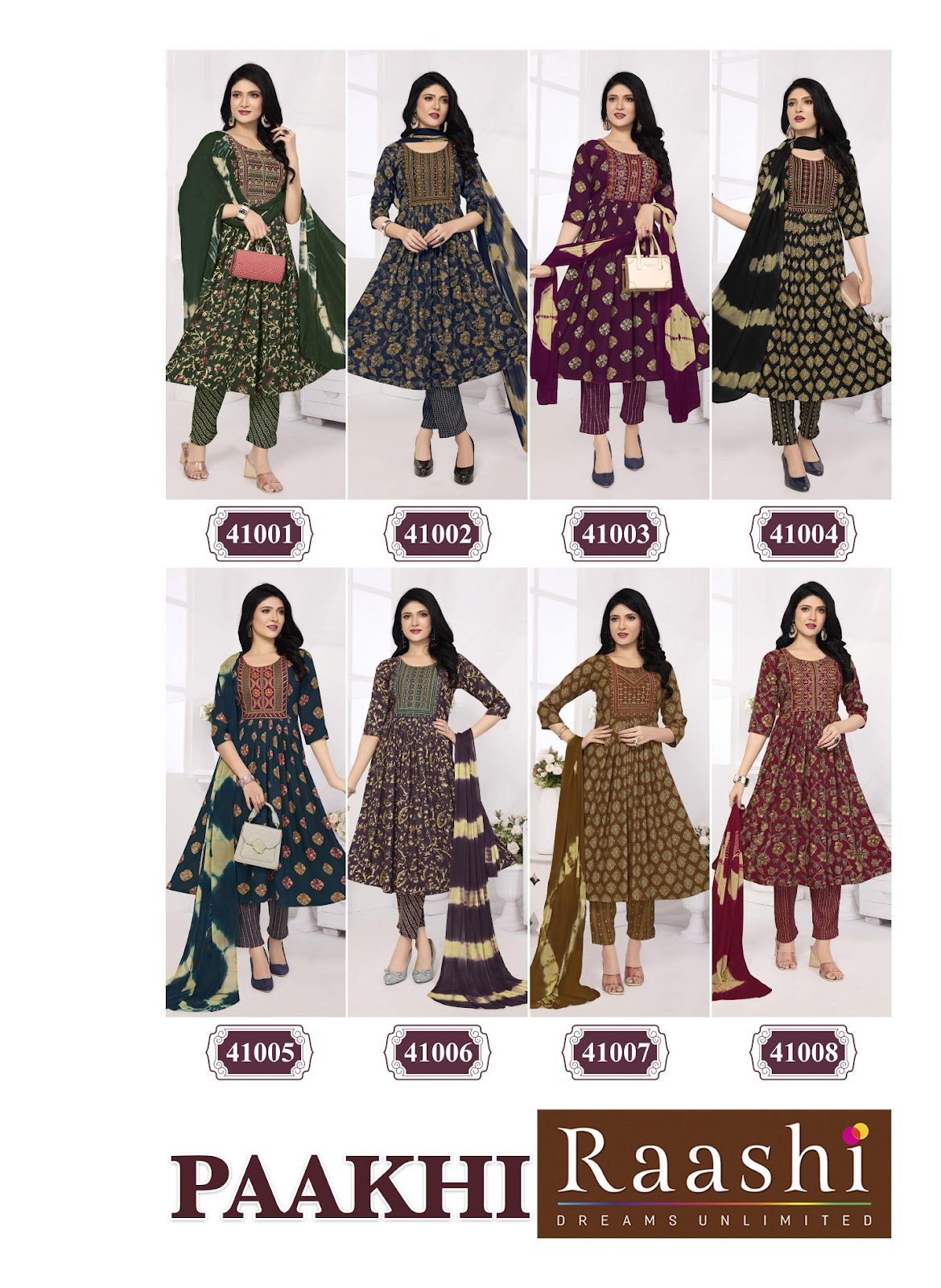 Paakhi Umbrella Raashi Capsule Readymade Anarkali Suits Manufacturer Ahmedabad