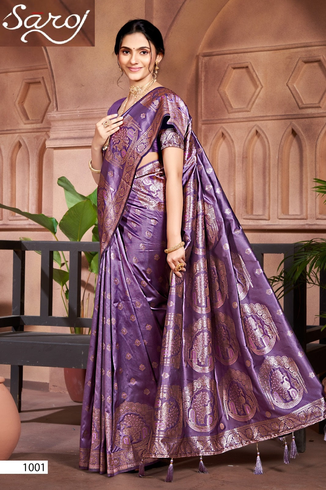 Paan Pasand Silk Vol 1 Saroj Sarees Exporter Gujarat