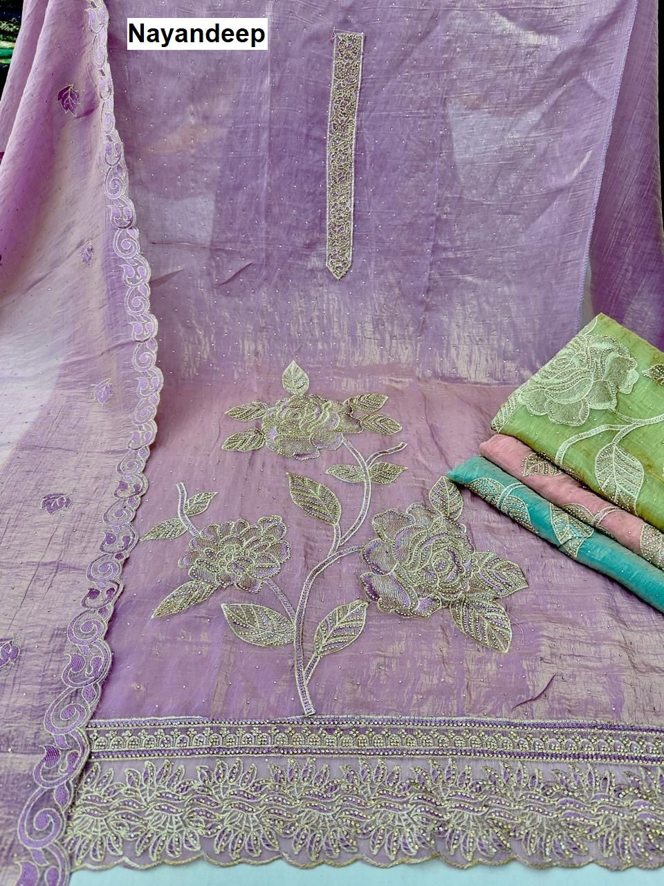 Pakiza Nayandeep Silk Salwar Suits Manufacturer Ahmedabad