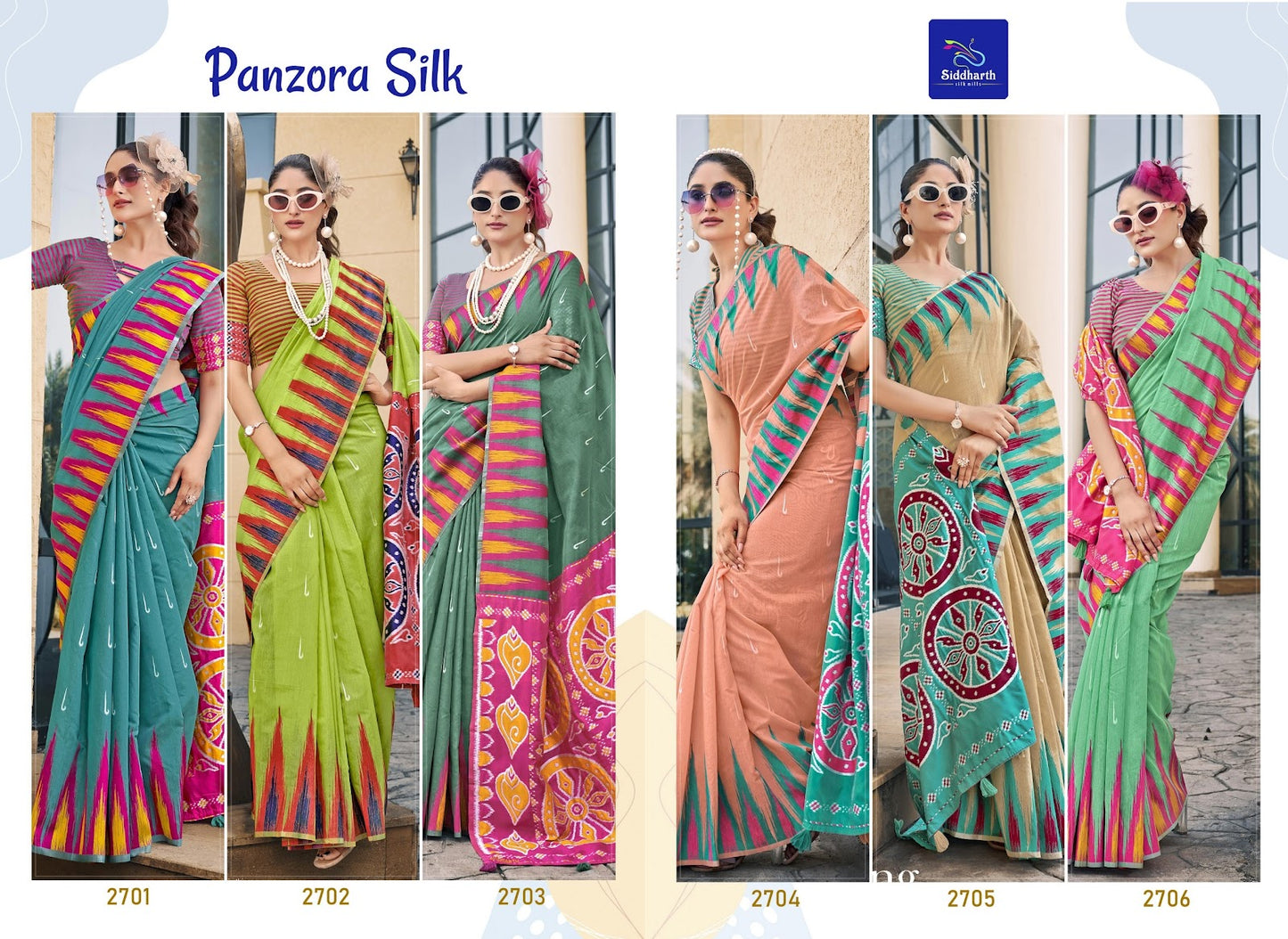 Panzora Siddharth Silk Sarees Supplier Gujarat