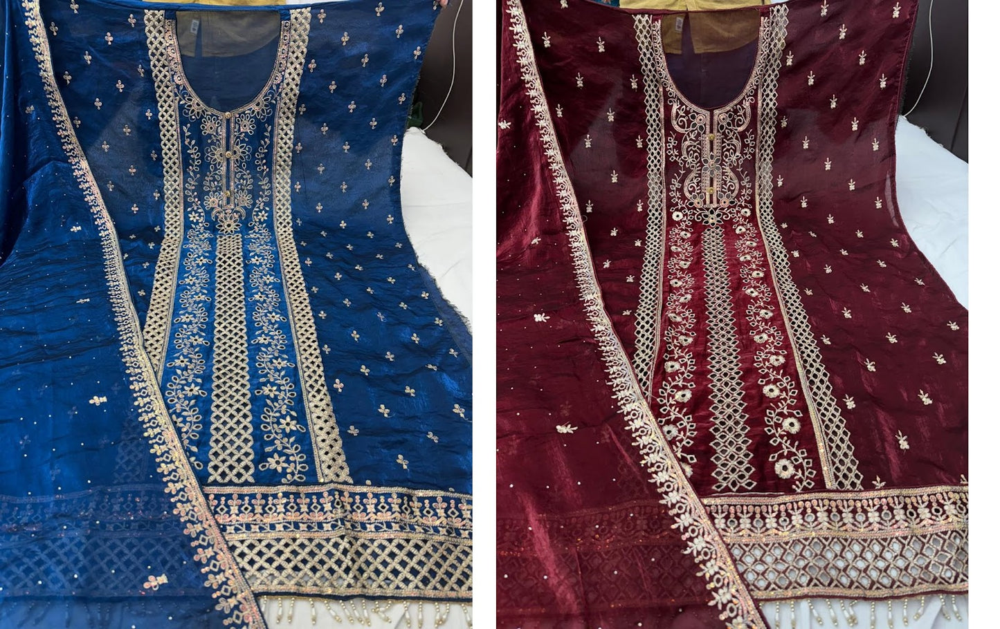 Pari Nayandeep Satin Salwar Suits Manufacturer