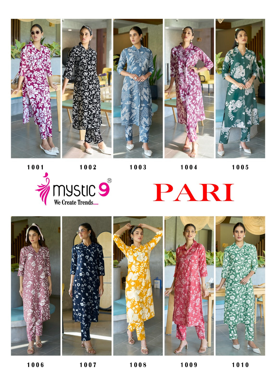 Pari Vol 1 Mystic 9 Vetican Co Ord Set Manufacturer India