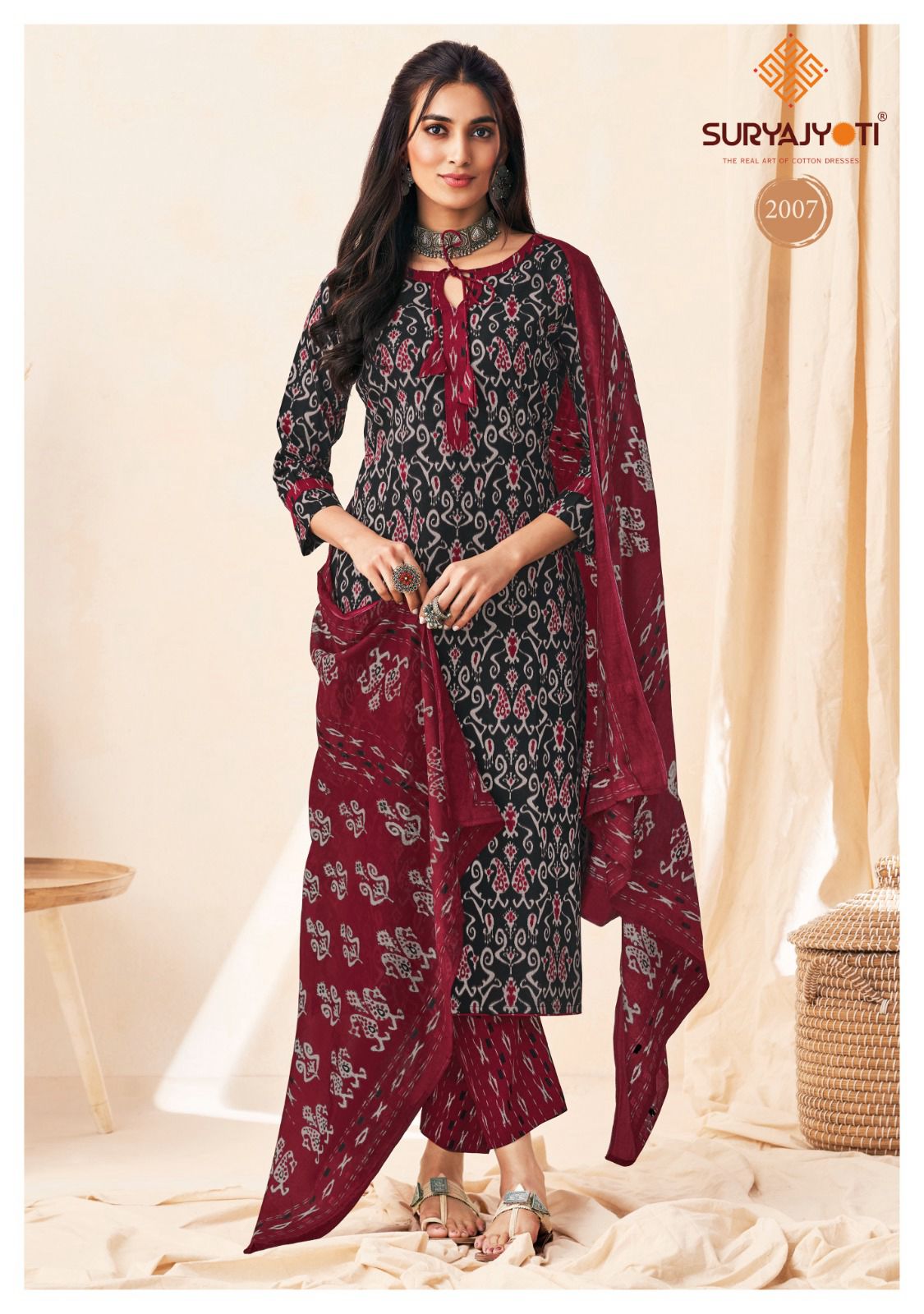 Paridhi Vol 2 Suryajyoti Readymade Cotton Pant Suits Exporter India