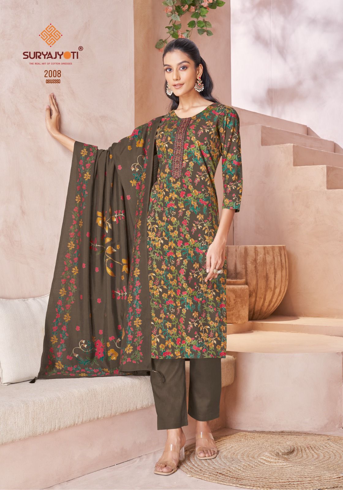 Pariza Vol 2 Suryajyoti Readymade Cotton Pant Suits Wholesaler India