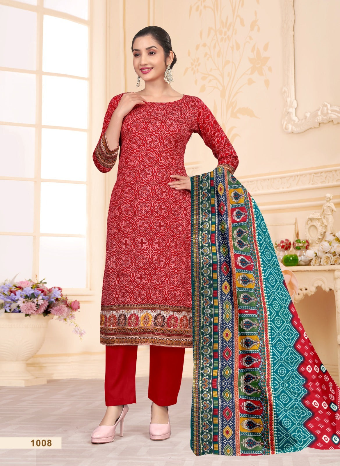 Pashmina Shwal Vol 18 Sat Pant Style Suits Wholesale Price
