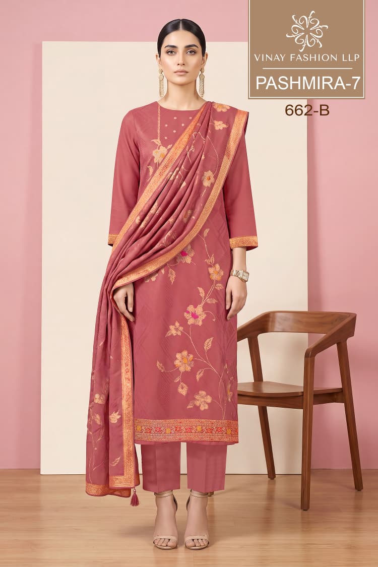 Pashmira 7 Vinay Fashion Llp Pashmina Suits Exporter Gujarat
