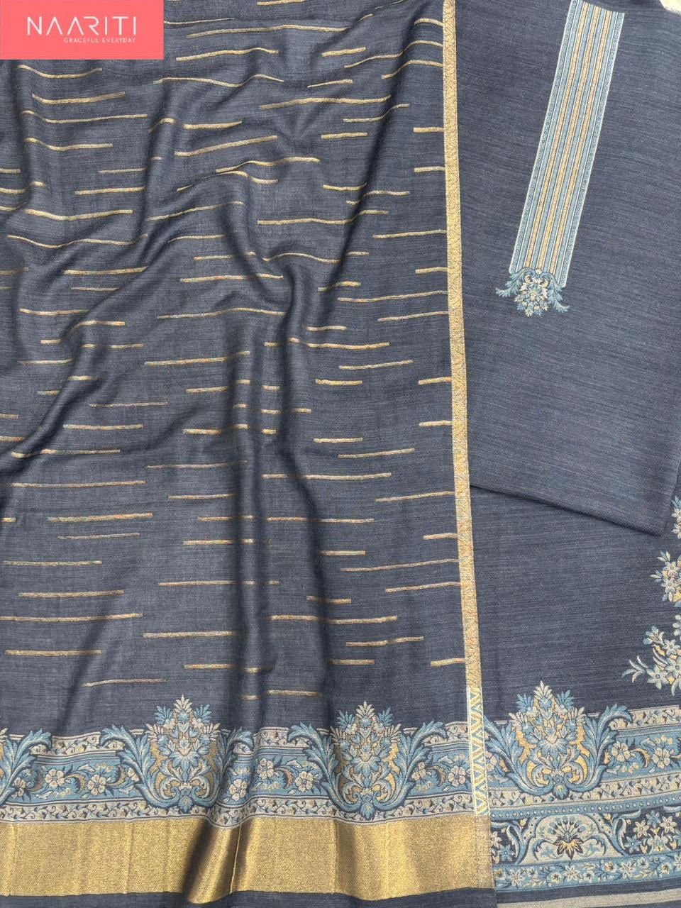 Pashnaar 14 Naariti Pure Woolen Pashmina Suits Exporter India