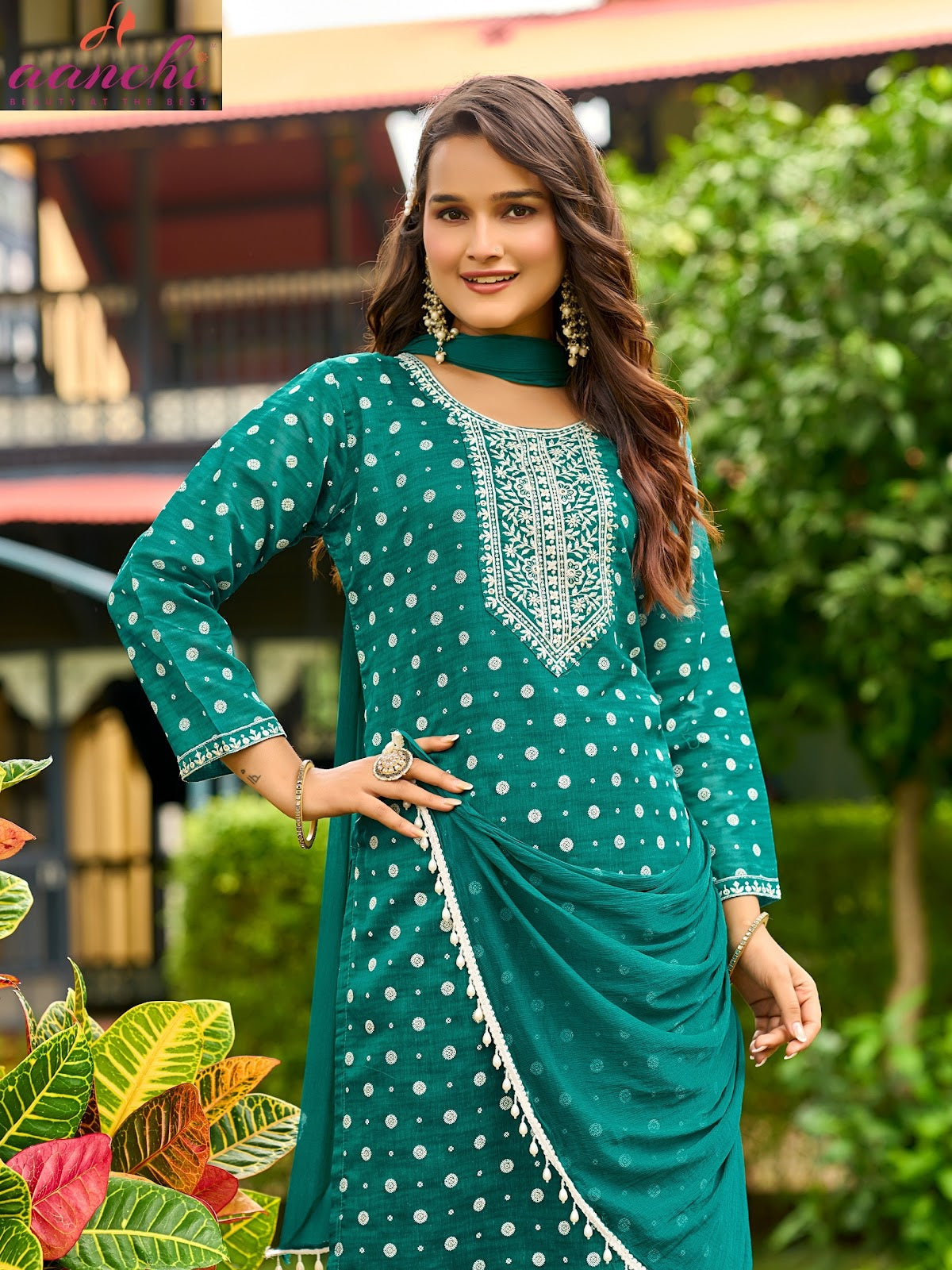 Password Aanchi Readymade Pant Style Suits Wholesale Price