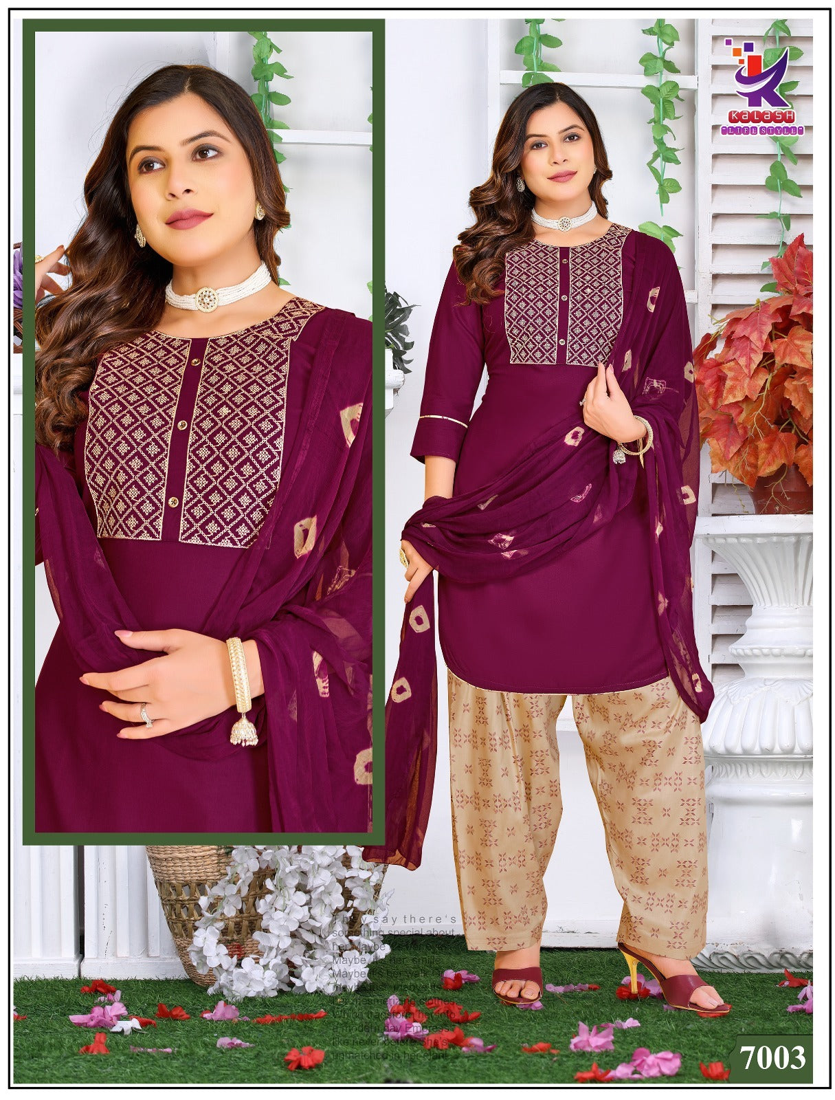 Patiyala Rani 2 Mlm Kalash Lifestyle Rayon 14Kg Readymade Salwar Suits Manufacturer Ahmedabad