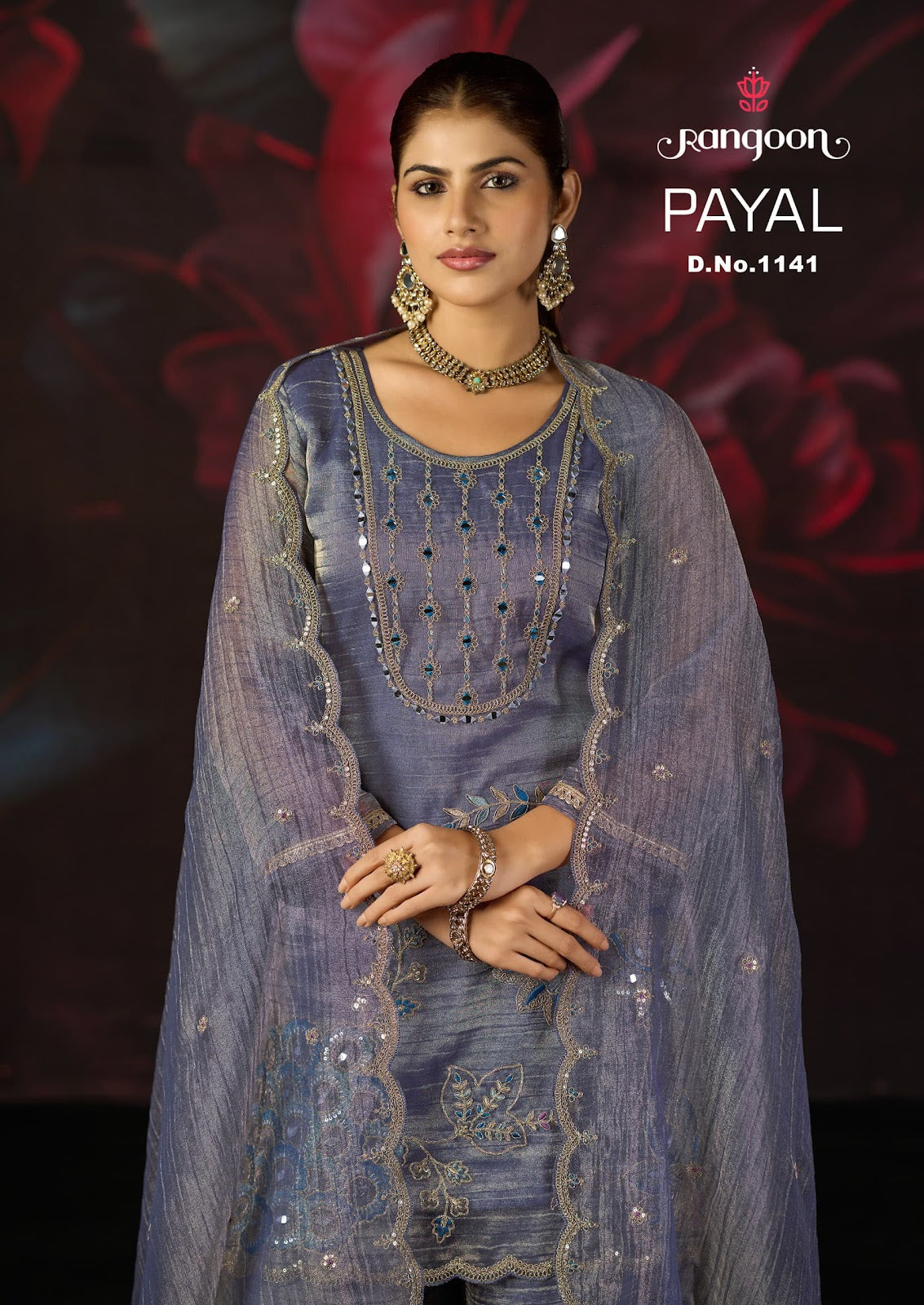 Payal Rangoon Salsa Readymade Plazzo Style Suits Wholesale Price