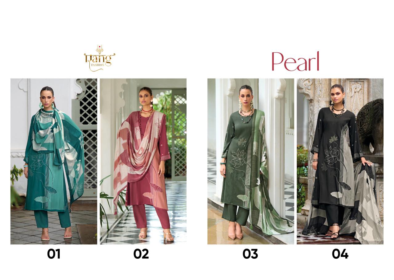 Pearl Rang Fashion Wool Pashmina Suits Exporter Ahmedabad