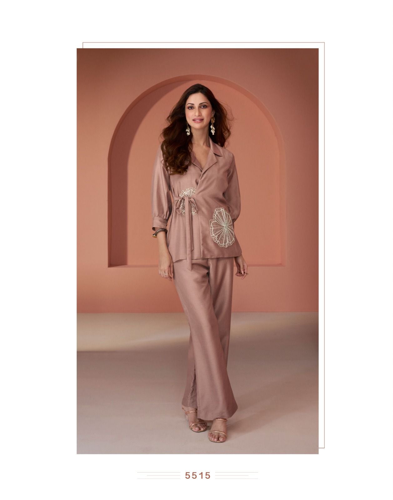 Pearl Sayuri Silk Co Ord Set Wholesaler