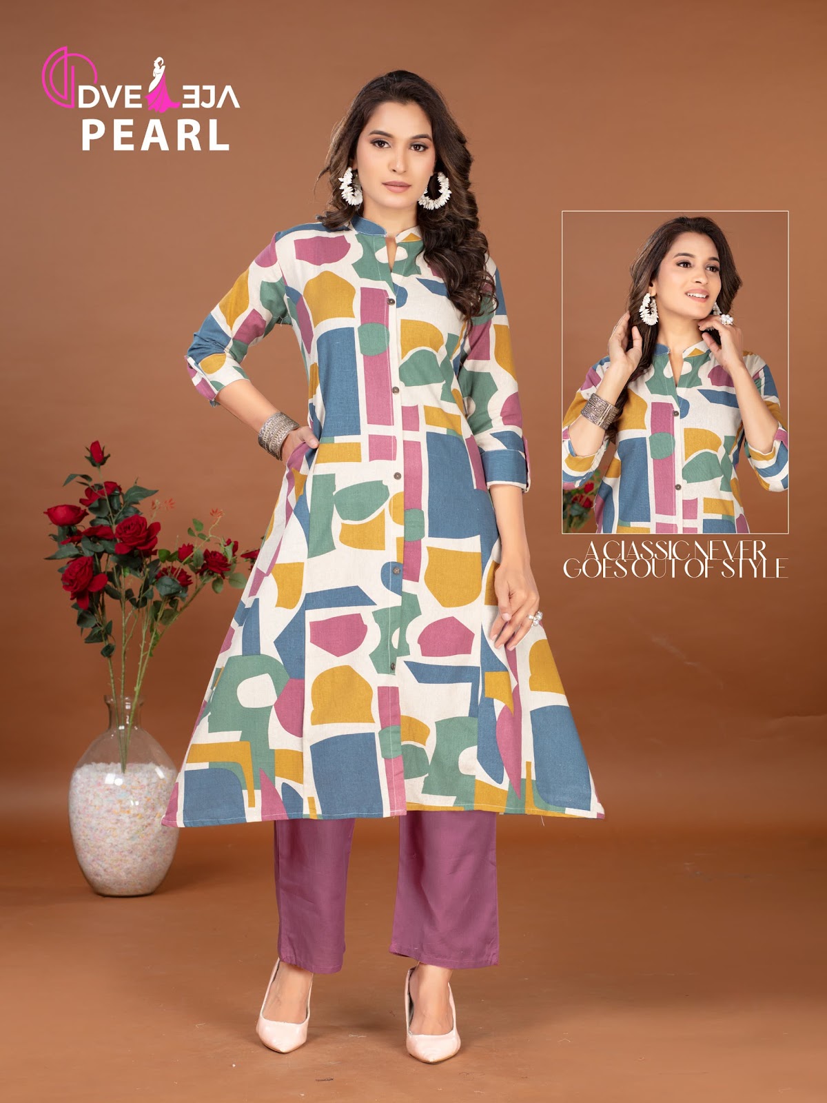 Pearl Series Dveeja Fashion Cotton Co Ord Set Exporter Ahmedabad