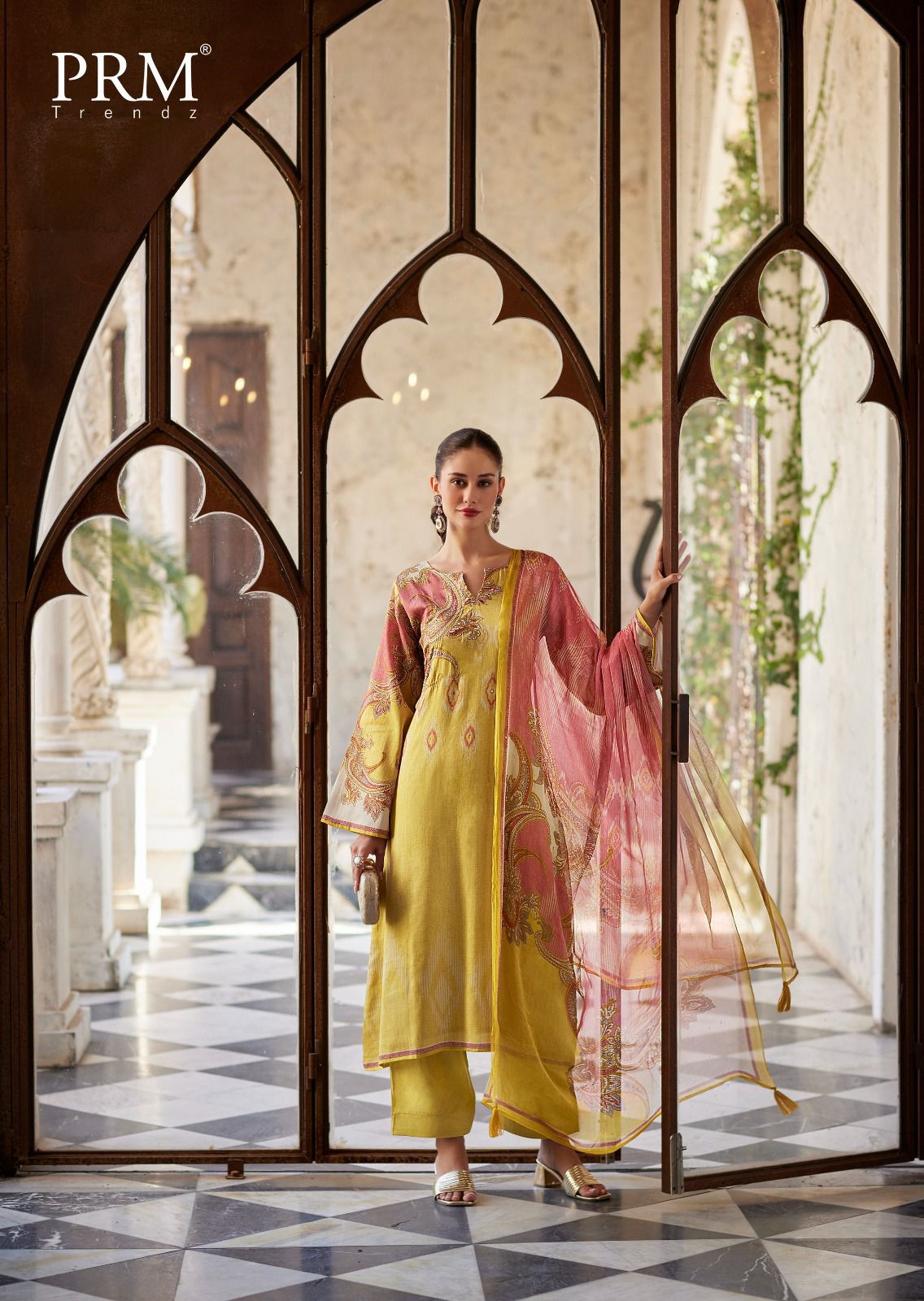 Petal Branch Prm Trendz Jam Cotton Pant Style Suits Manufacturer