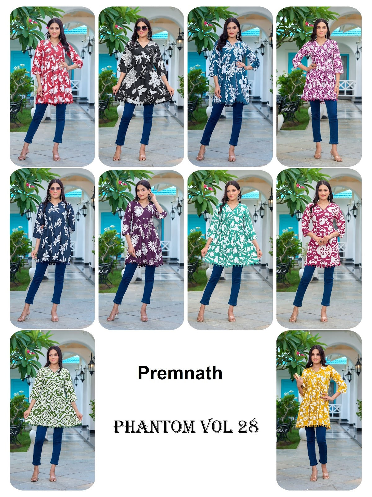 Phantom Vol 28 Premnath Stylish Short Tops Supplier Gujarat