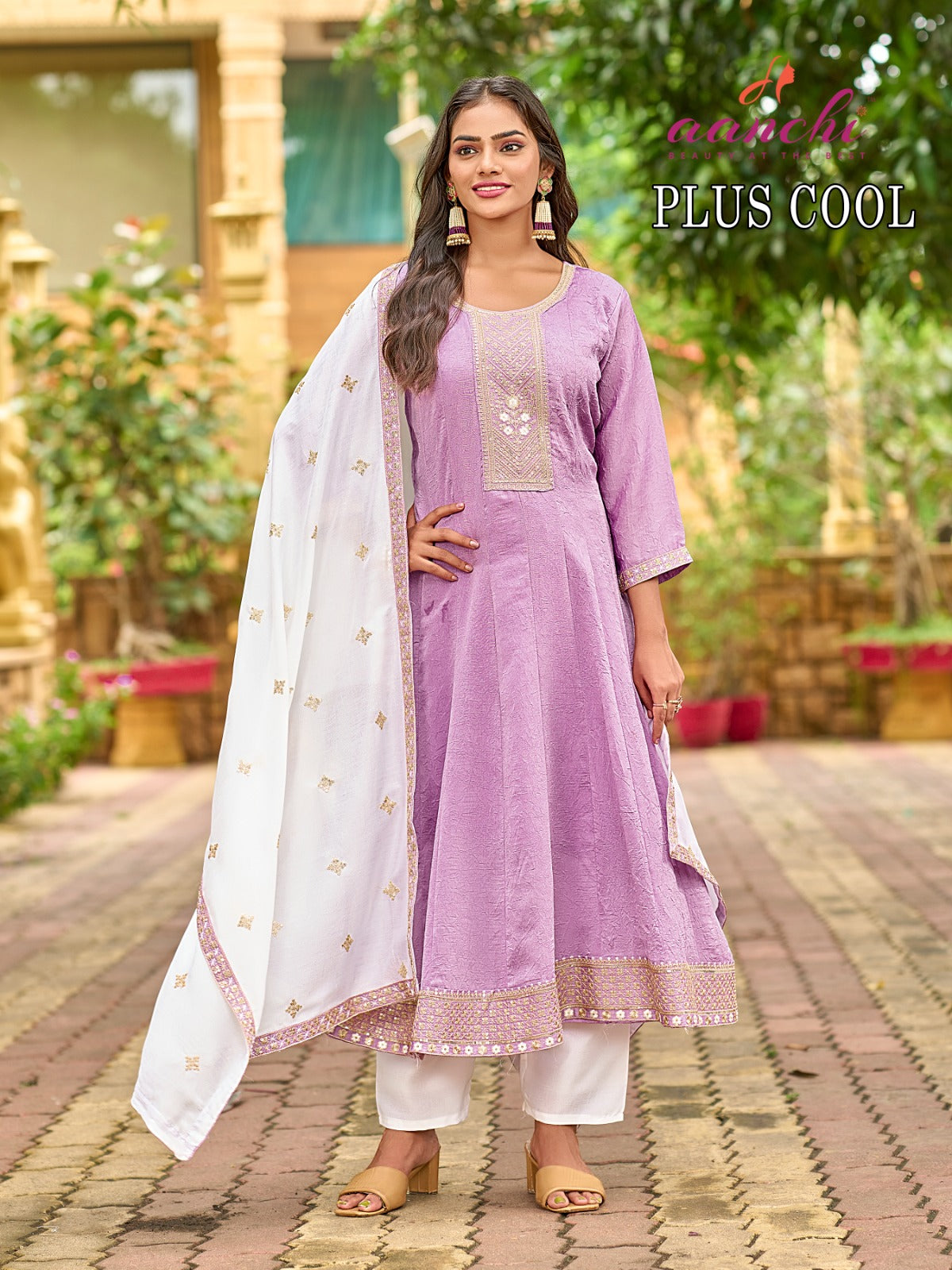 Plus Cool Aanchi Readymade Anarkali Suits Supplier