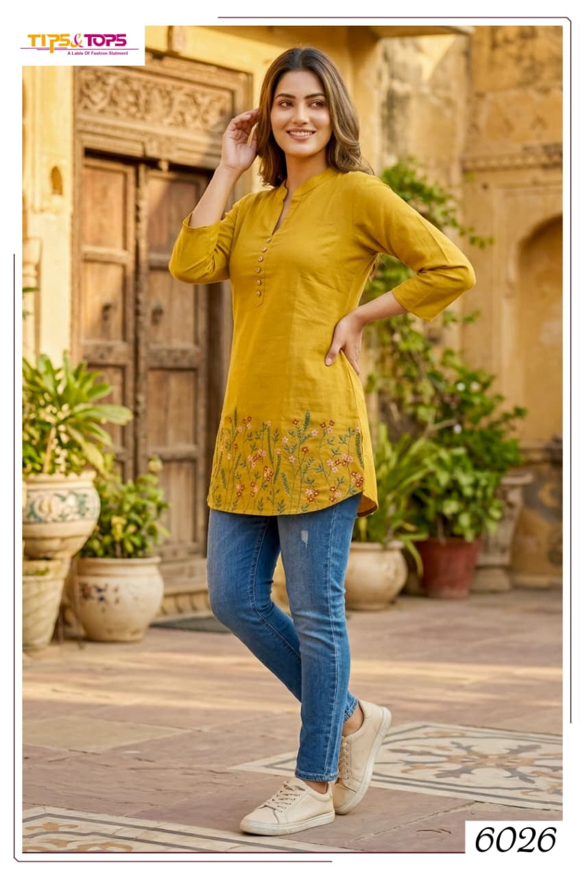 Polo Tips Tops Rayon 18Kg Short Kurtis Wholesale Price