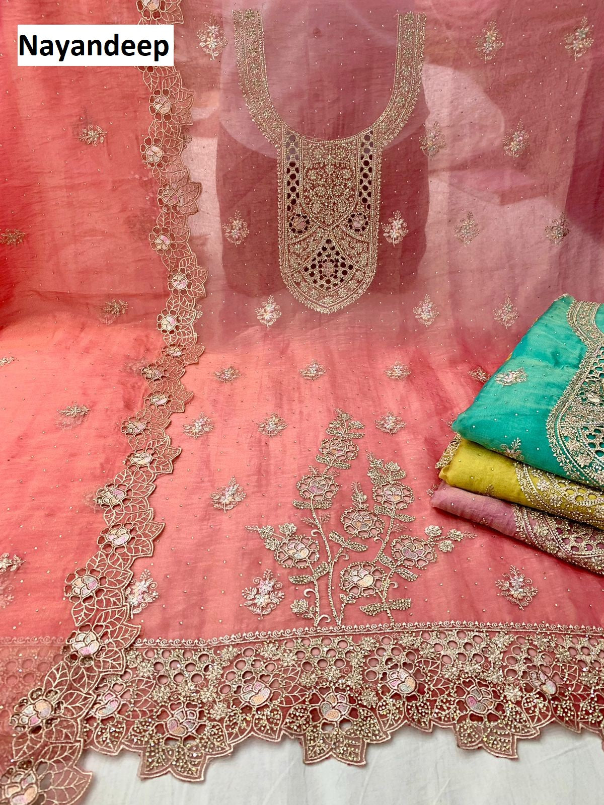 Pooja Nayandeep Salwar Suits Wholesaler Ahmedabad