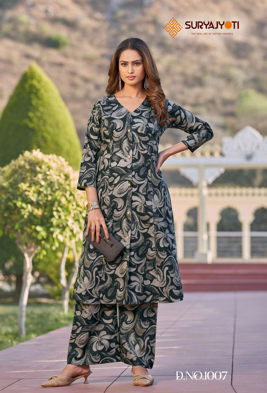 Poornima Vol 1 Suryajyoti Cotton Co Ord Set Manufacturer India