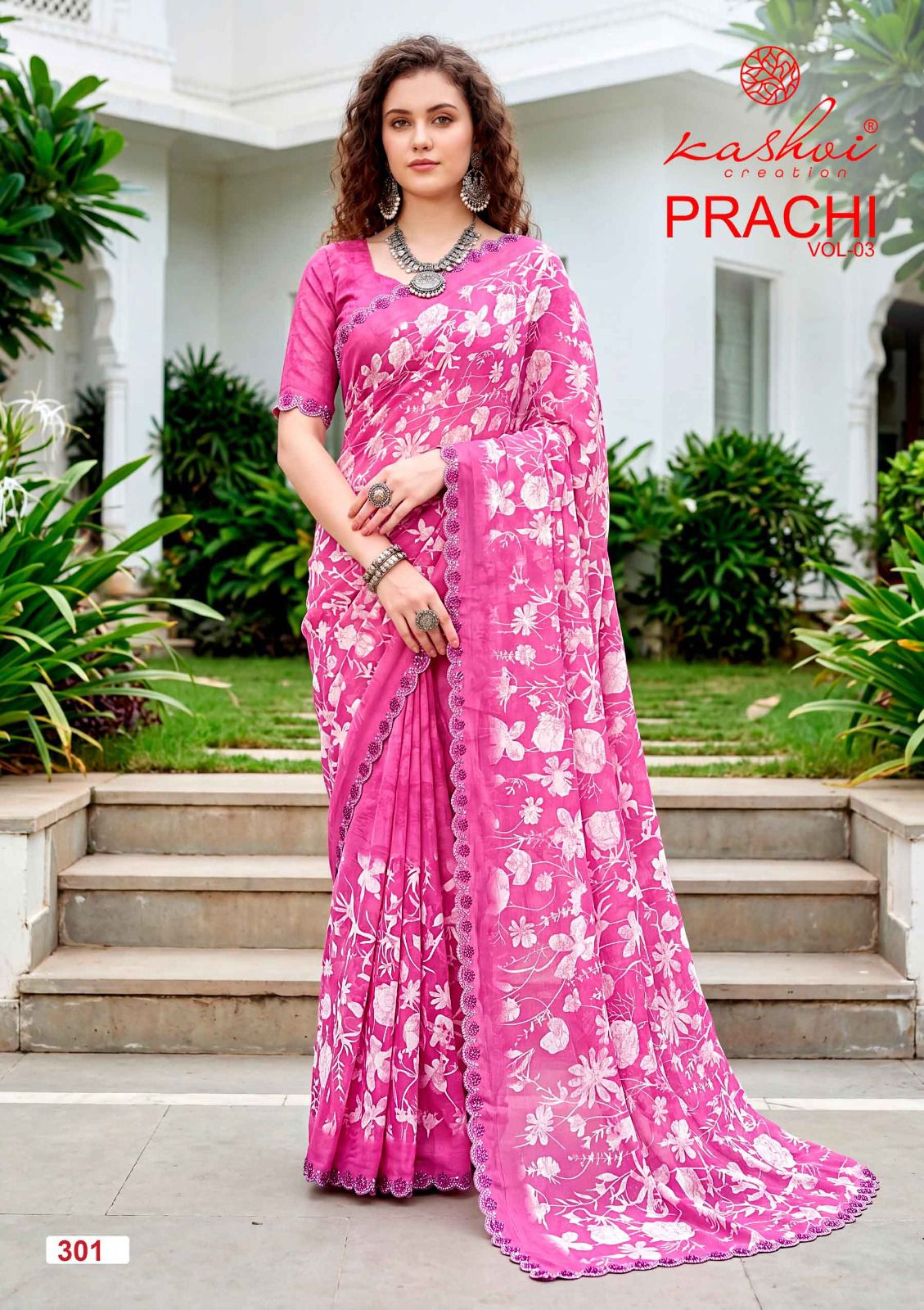 Prachi Vol 3 Kashvi Creation Sarees Supplier India
