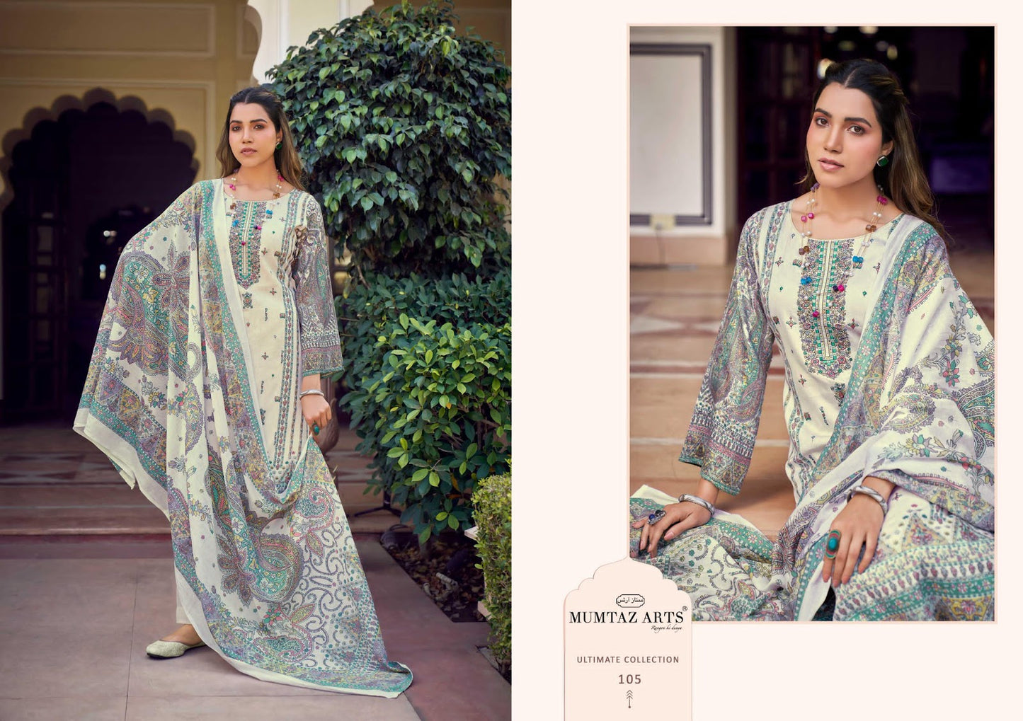 Pragya Mumtaz Arts Jam Satin Karachi Salwar Suits Manufacturer India