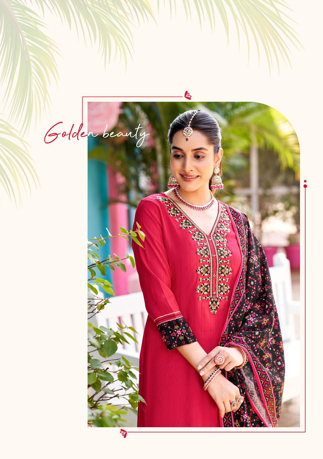 Prarambh Wooglee Modal Readymade Plazzo Style Suits Wholesale Price