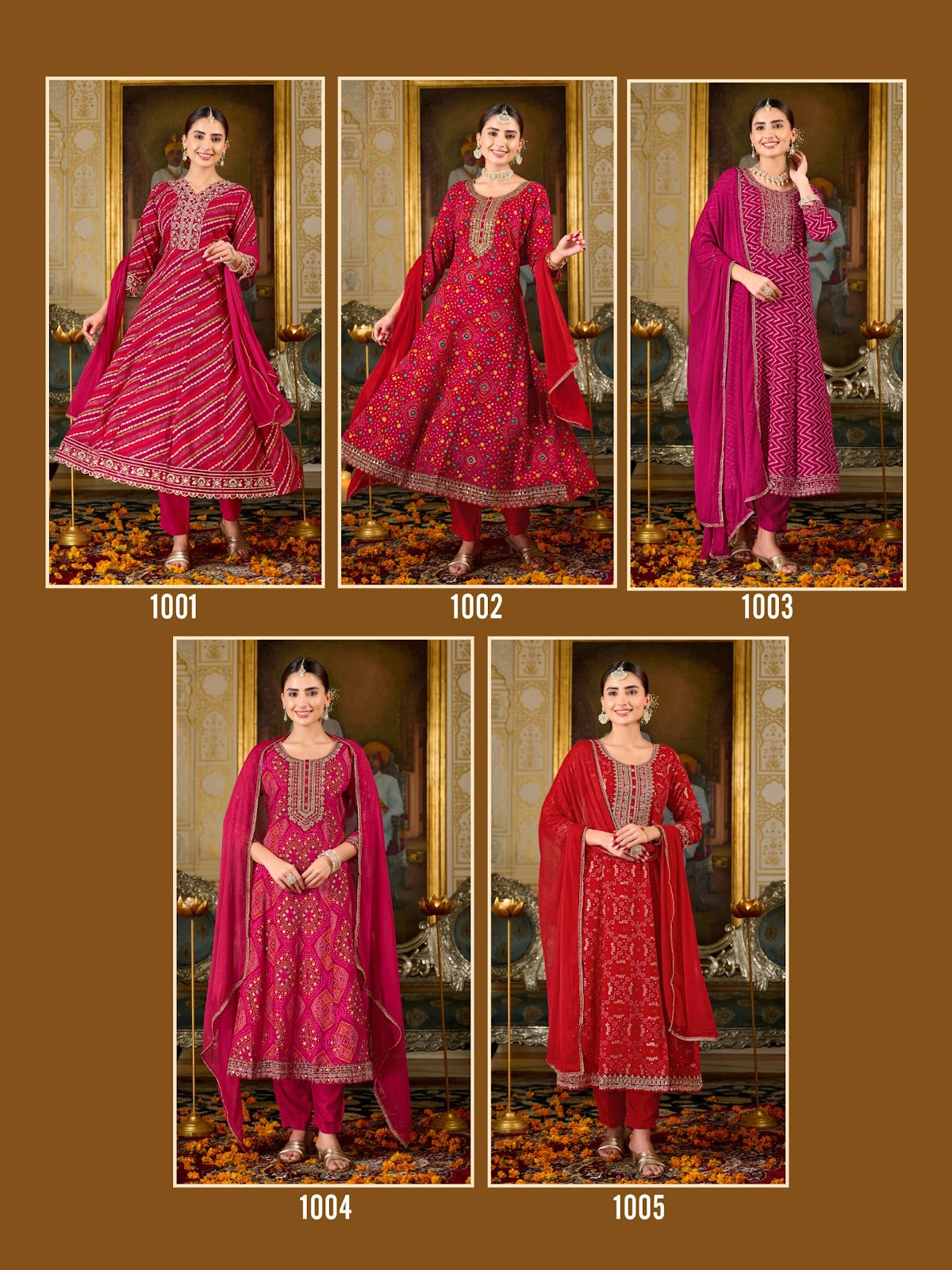 Prasang Vol 1 Karwa Chouth Special Radhika Lifestyle Reyon Foil Readymade Anarkali Suits Exporter India