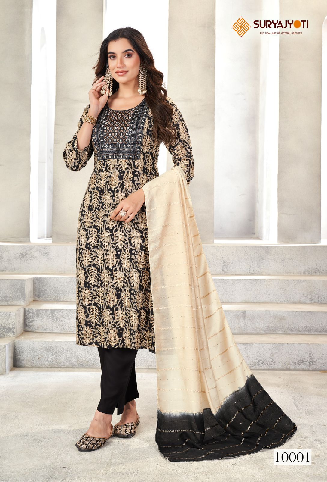Pratiksha Vol 10 Suryajyoti Rayon Readymade Pant Style Suits Wholesale