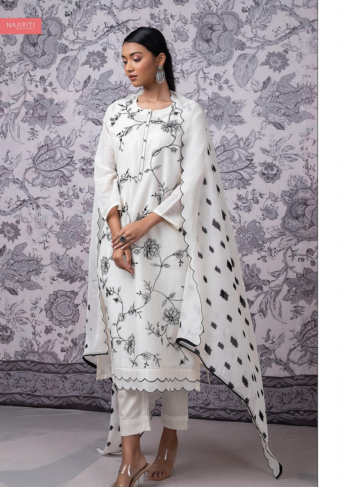 Prihaq Naariti Linen Pant Style Suits Wholesale Price