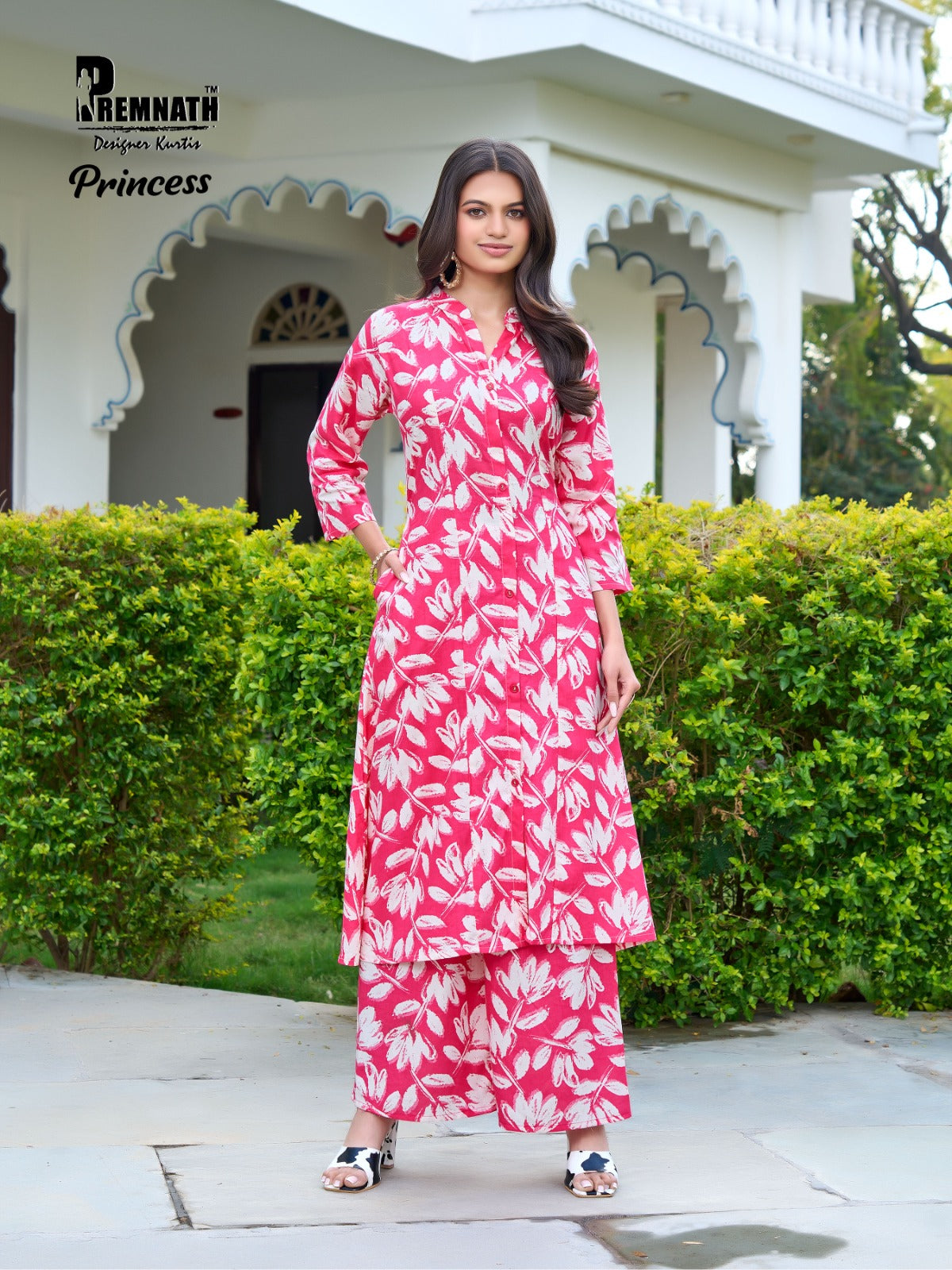 Princess Premnath Liva Rayon Co Ord Set Supplier Ahmedabad