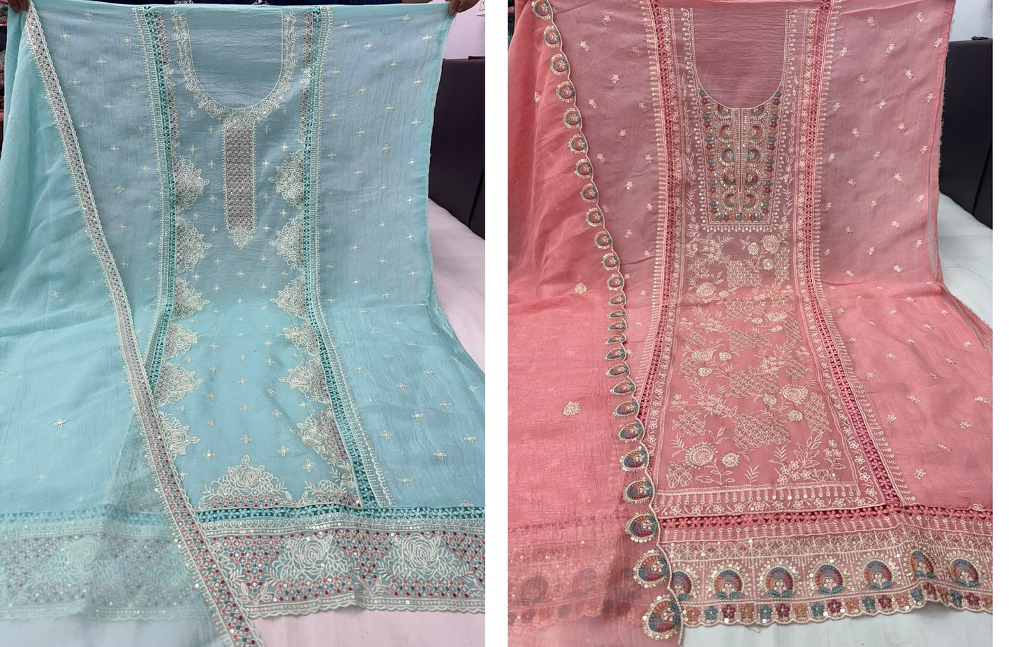 Princy Nayandeep Crunchy Silk Salwar Suits Manufacturer India