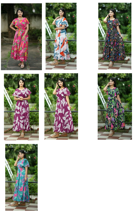 Print 121124 Ruc Georgette One Piece Wholesale Price