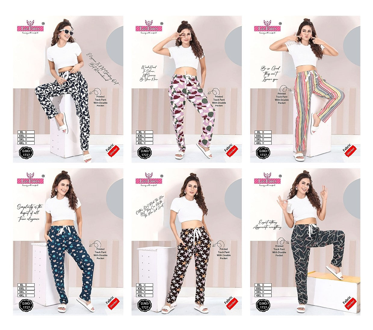 Print Design 1727 La Fairy Sinker Women Night Lower Manufacturer India