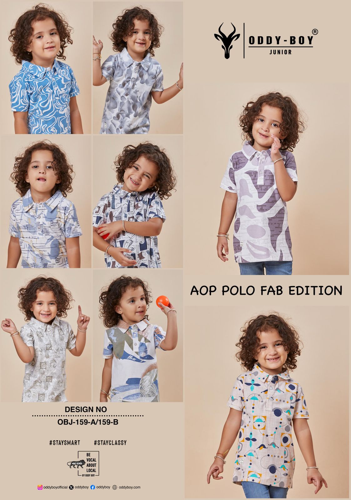 Print Obj 159 Ab Oddy Boy Aop Boys Tshirt Exporter India
