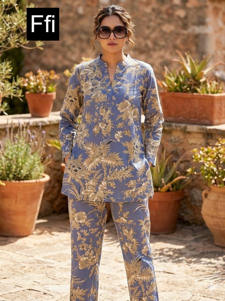 Print To Print 161225 Ffi Cotton Co Ord Set Manufacturer