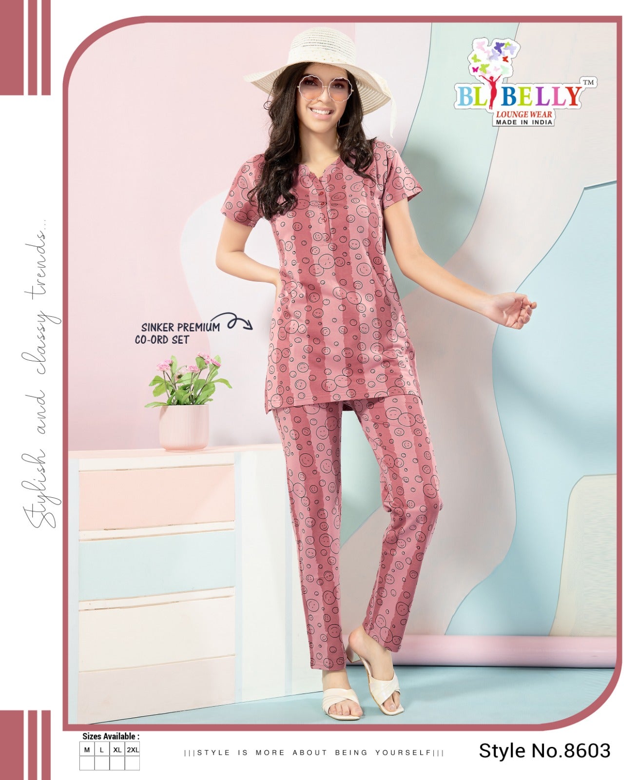 Print Vol 632 Belly Sinker Co Ord Set Exporter