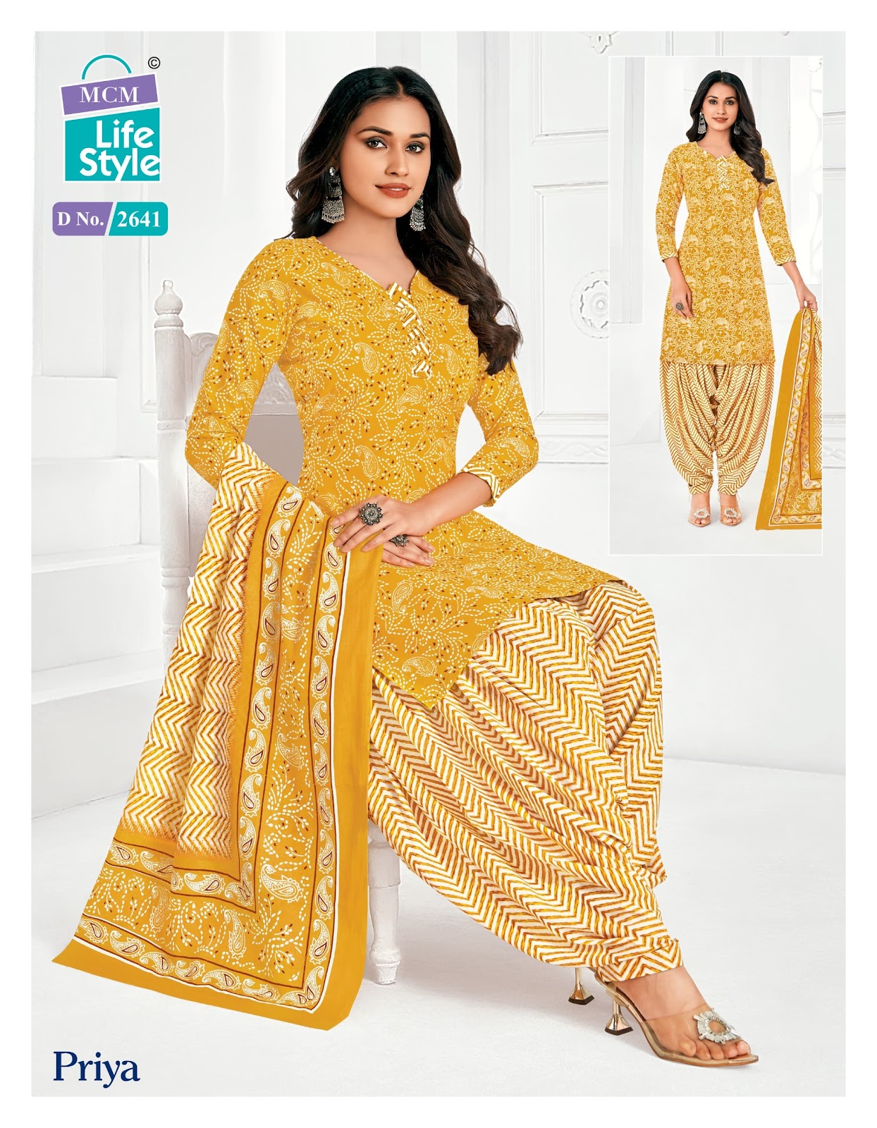 Priya Vol 26 Mcm Lifestyle Cotton Dress Material Exporter Ahmedabad