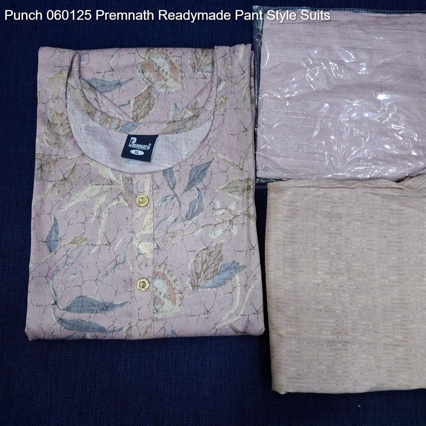 Punch 060125 Premnath Rayon Readymade Pant Style Suits Manufacturer