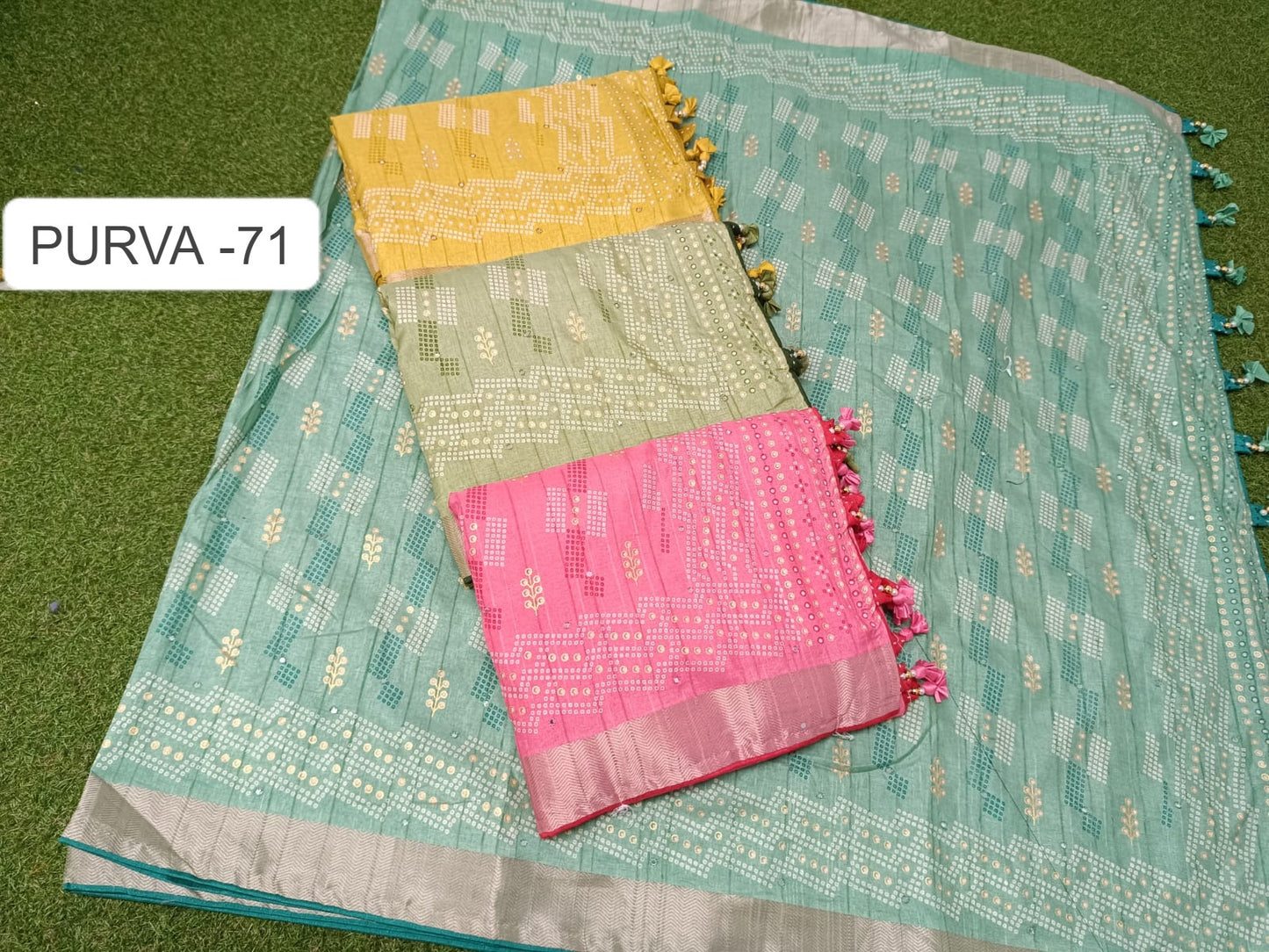 Purva 71 Kalpveli Spun Cotton Sarees