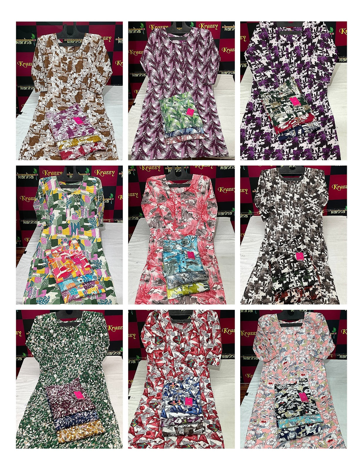 Pushpa 2 Kanha Straight Cut Kurtis Exporter