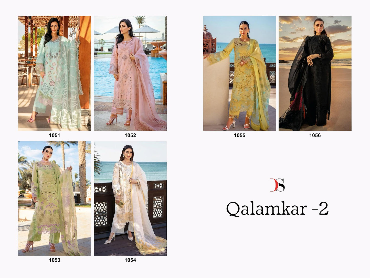 Qalamkar 2 Deepsy Cotton Pakistani Salwar Suits Wholesale Price