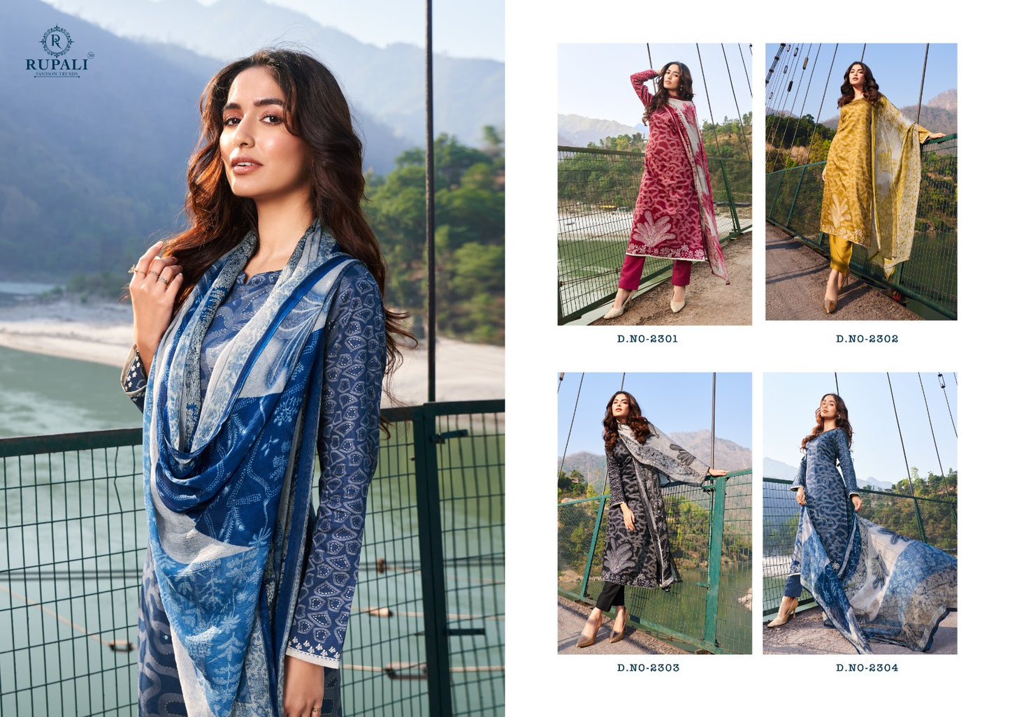 Queens Bridge Rupali Jaam Satin Pant Style Suits Wholesaler