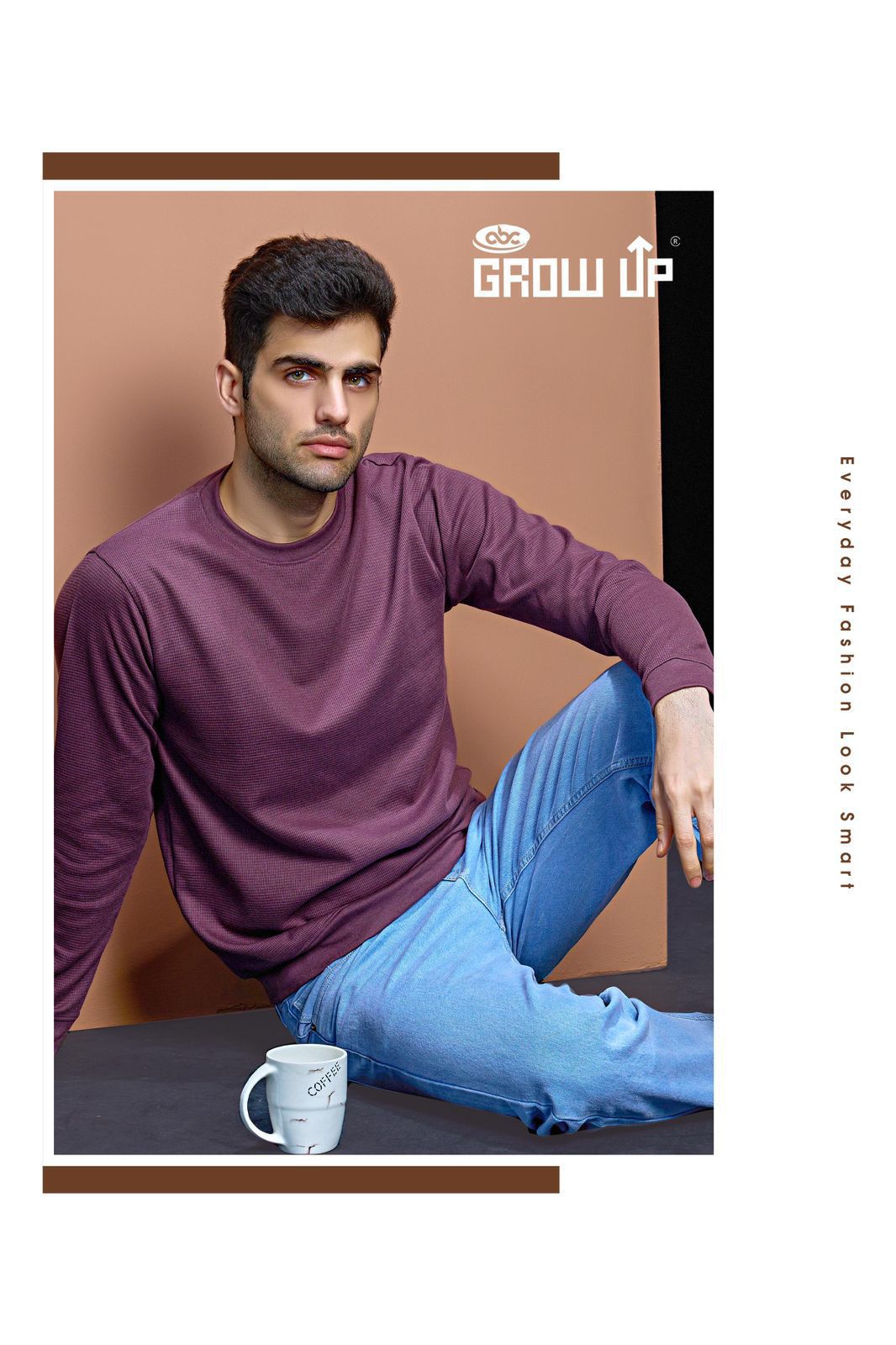 R 1115 Growup Knit Mens Tshirts Manufacturer Gujarat